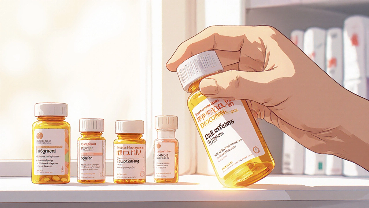 Diclofenac SR vs Common NSAID Alternatives - Full Comparison Guide