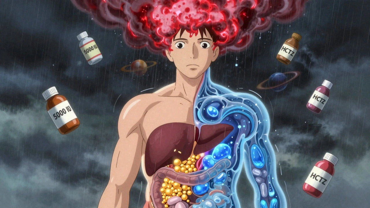 Vitamin D and Thiazide Diuretics: What You Need to Know About Hypercalcemia Risk