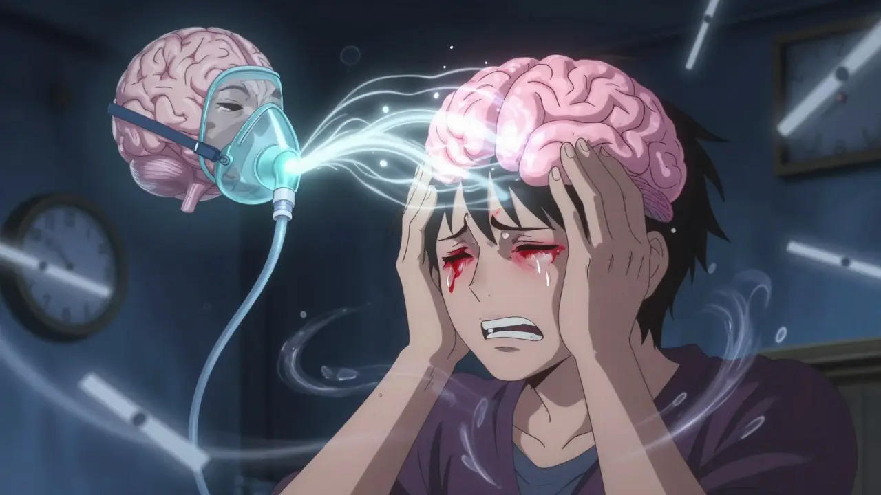 Cluster Headaches: Severe Pain and Oxygen Therapy