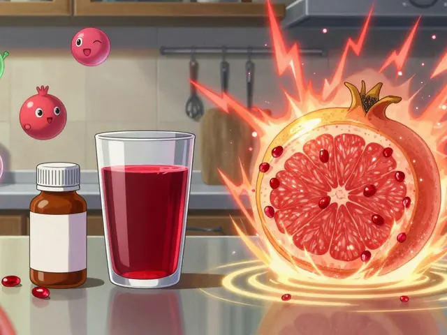 Pomegranate Juice and Medications: What You Need to Know About CYP Interactions
