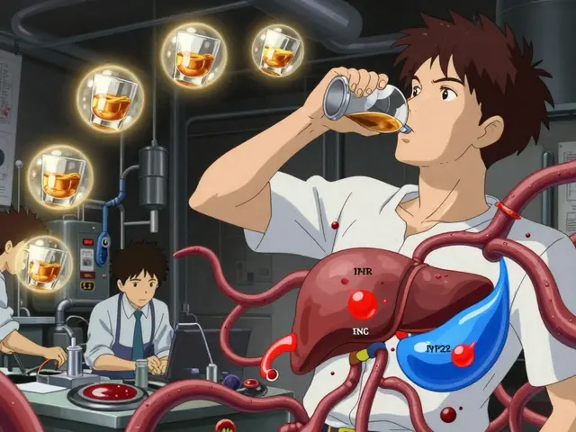 Alcohol Binge Drinking on Warfarin: INR Swings and Bleeding Risk